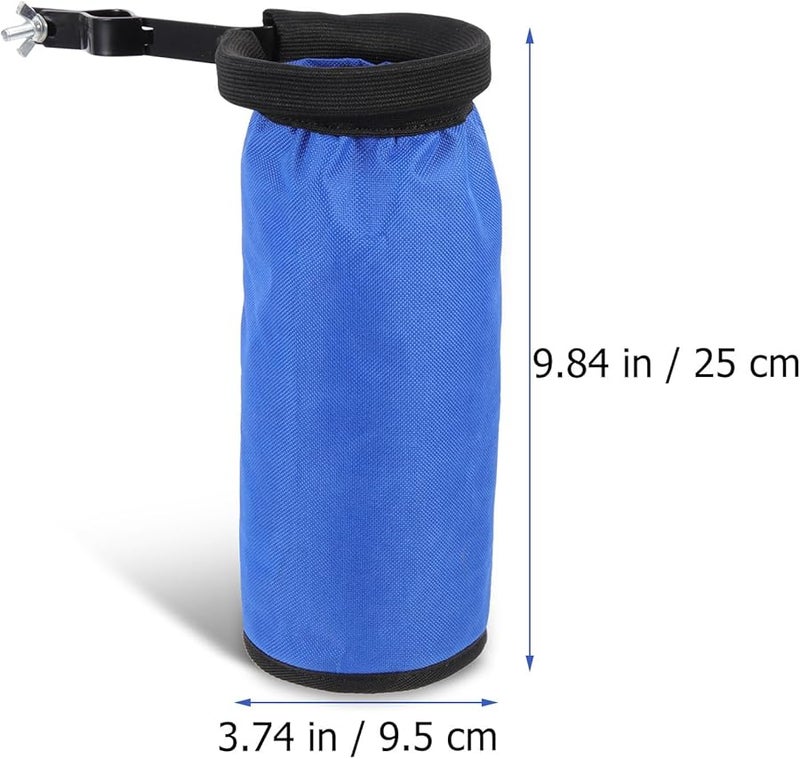 Waterproof Oxford Cloth Drumstick Bag Portable Pouch With Shoulder Strap Blue - Image 2